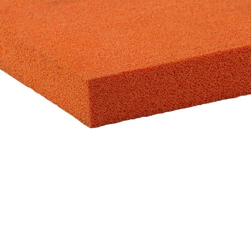 Efco Moosgummiplatte Orange – 45x30 Cm, 2 Mm Stark Für Bastelprojekte